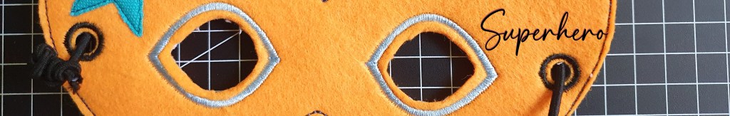 Meine selbstgestickte Superheldenmaske: Ein ITH-Abenteuer
